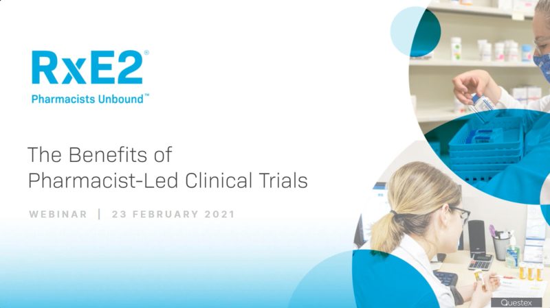 Webinar: The Benefits of Pharmacist-Led Clinical Trials